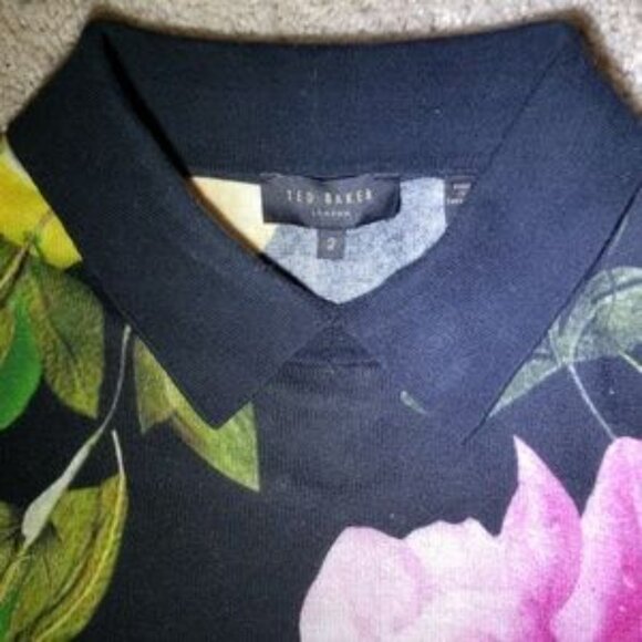 ted baker merilie citrus bloom sweater US 6 EUC ted size 2 - Picture 6 of 13